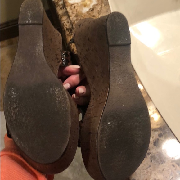 Steve Madden animal print sandals - Picture 3 of 3